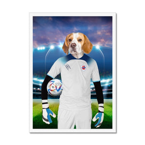 England Football Team: Custom Pet Portrait (British Flag Edition) - Paw & Glory - Dog Portraits - Pet Portraits