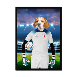 England Football Team: Custom Pet Portrait (British Flag Edition) - Paw & Glory - Dog Portraits - Pet Portraits