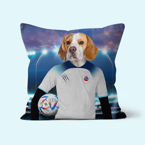 England Football Team (FIFA 2022): Custom Pet Pillow - Paw & Glory - Dog Portraits - Pet Portraits