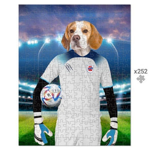 England Football Team (FIFA 2022): Custom Pet Puzzle - Paw & Glory - Dog Portraits - Pet Portraits