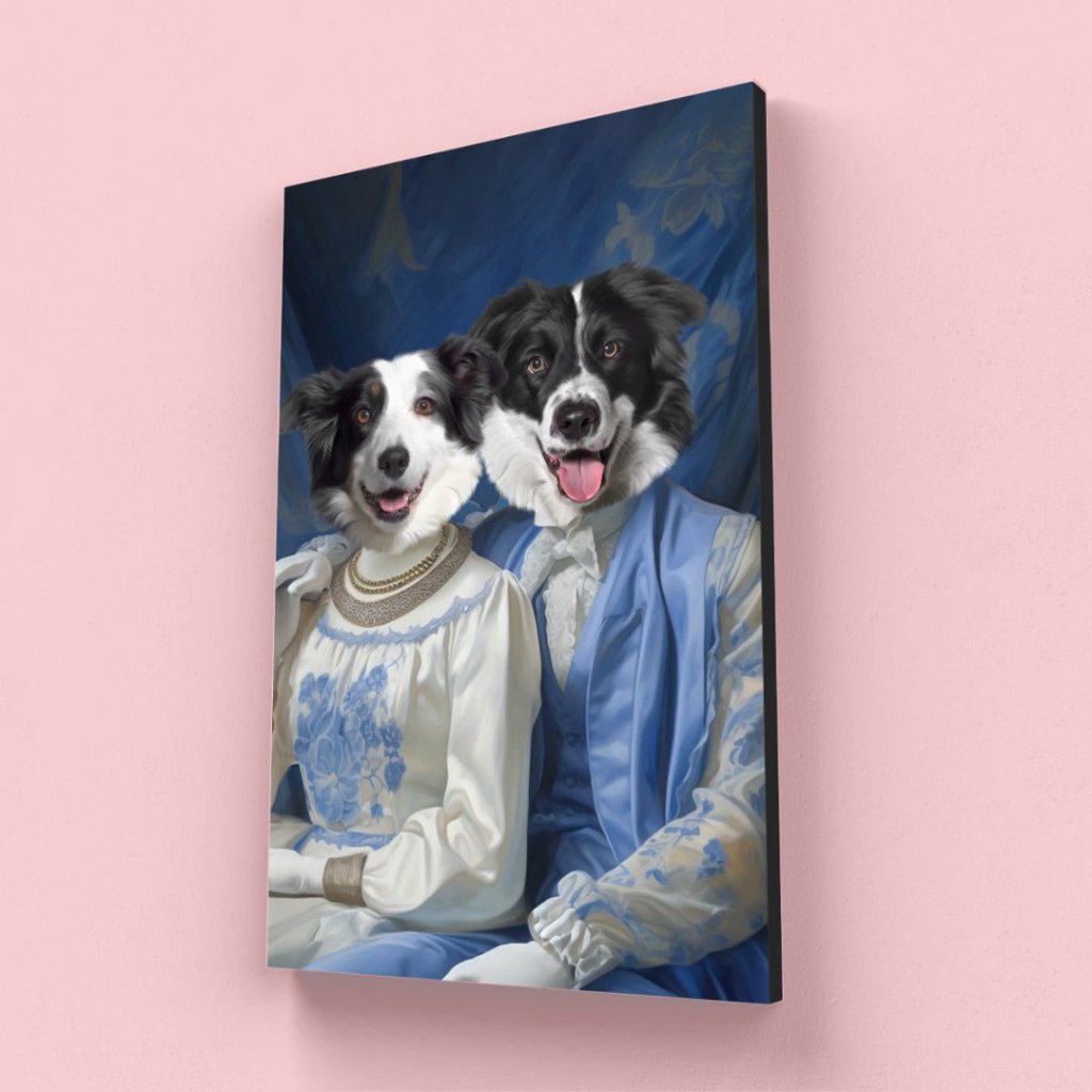 Esquire and Dame: Custom Pet Canvas - Paw & Glory - #pet portraits# - #dog portraits# - #pet portraits uk#