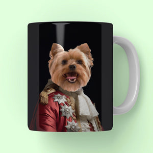 Esquire: Custom Pet Coffee Mug - Paw & Glory - Dog Portraits - Pet Portraits