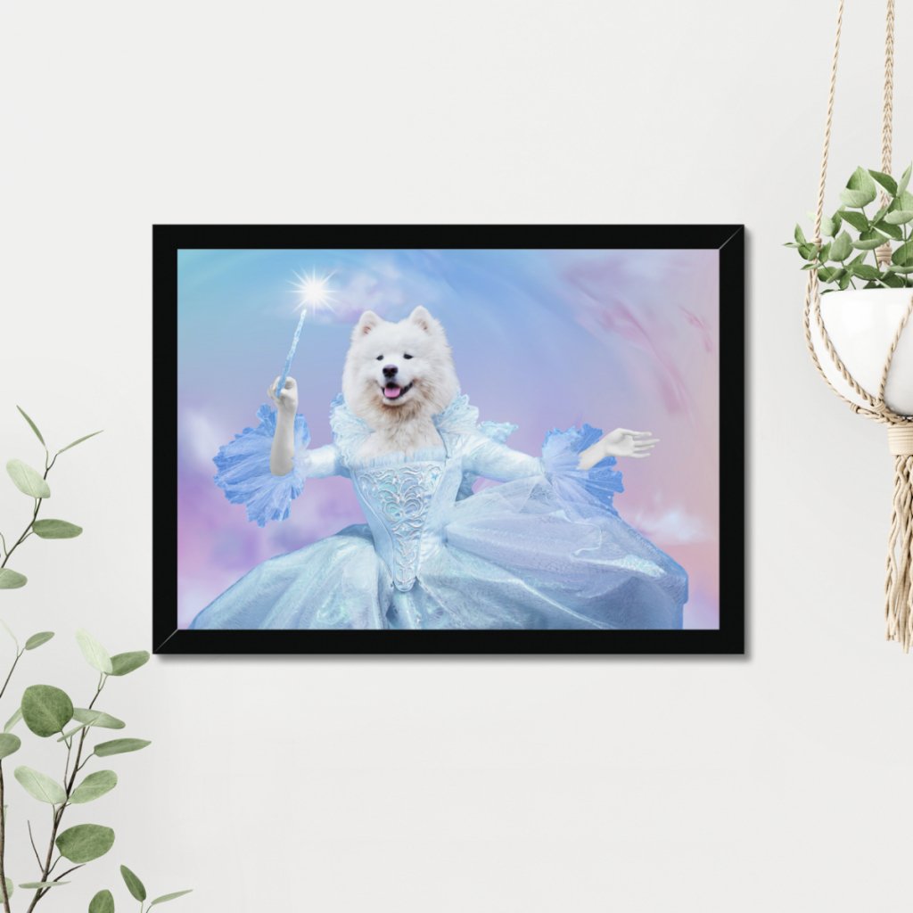 Fairy God Mother: Custom Pet Portrait - Paw & Glory - Dog Portraits - Pet Portraits