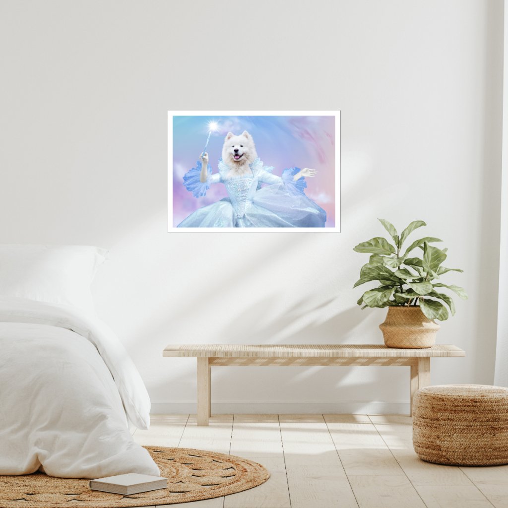 Fairy God Mother: Custom Pet Poster - Paw & Glory - Dog Portraits - Pet Portraits