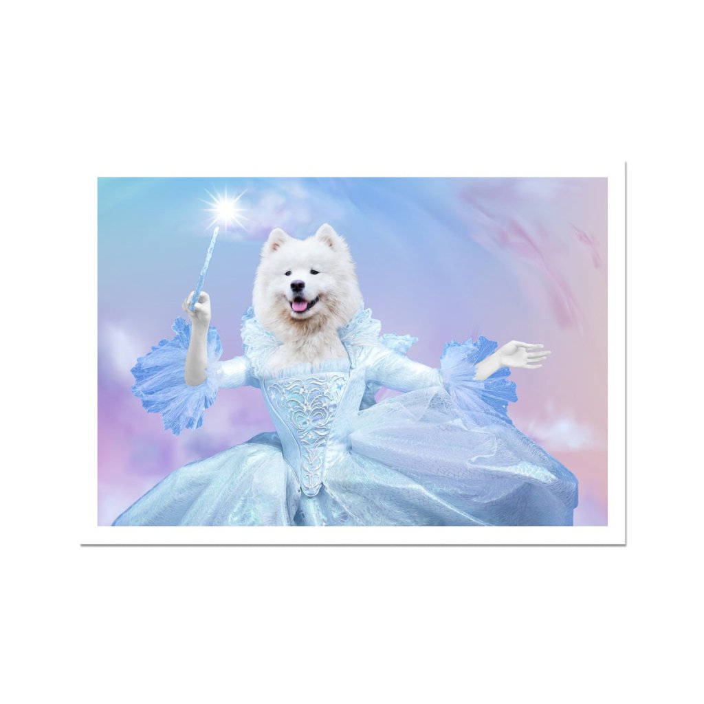 Fairy God Mother: Custom Pet Poster - Paw & Glory - Dog Portraits - Pet Portraits