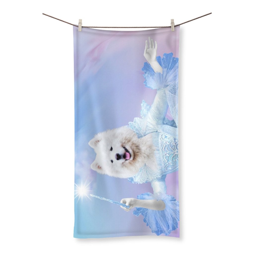 Fairy God Mother: Custom Pet Towel - Paw & Glory - Dog Portraits - Pet Portraits