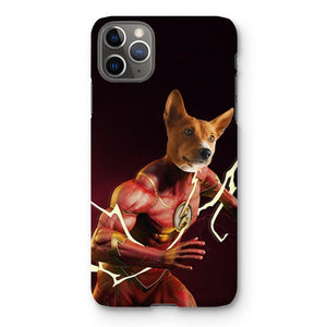 Flash (Marvel Inspired): Custom Pet Phone Case - Paw & Glory - Dog Portraits - Pet Portraits