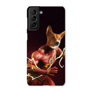 Flash (Marvel Inspired): Custom Pet Phone Case - Paw & Glory - Dog Portraits - Pet Portraits