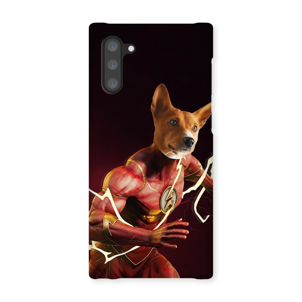 Flash (Marvel Inspired): Custom Pet Phone Case - Paw & Glory - Dog Portraits - Pet Portraits