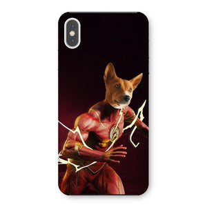 Flash (Marvel Inspired): Custom Pet Phone Case - Paw & Glory - Dog Portraits - Pet Portraits