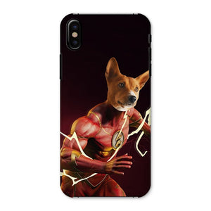 Flash (Marvel Inspired): Custom Pet Phone Case - Paw & Glory - Dog Portraits - Pet Portraits