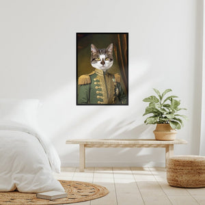 Fleet Leader: Custom Pet Portrait - Paw & Glory - Dog Portraits - Pet Portraits