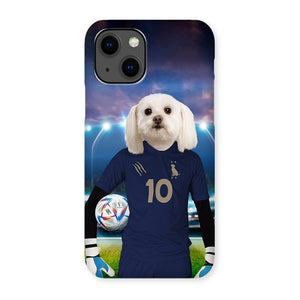 France Football Team (FIFA 2022): Custom Pet Phone Case - Paw & Glory - Dog Portraits - Pet Portraits