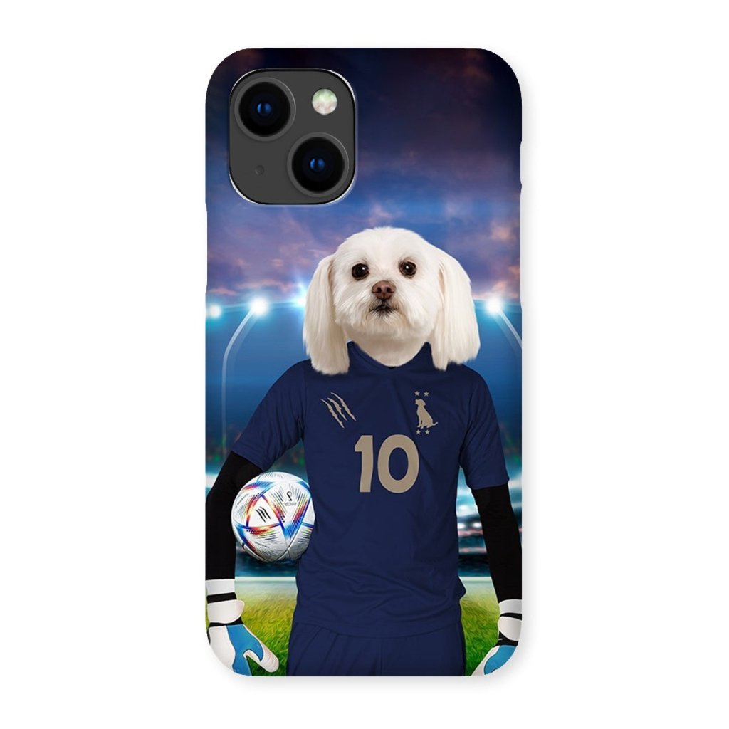 France Football Team (FIFA 2022): Custom Pet Phone Case - Paw & Glory - Dog Portraits - Pet Portraits