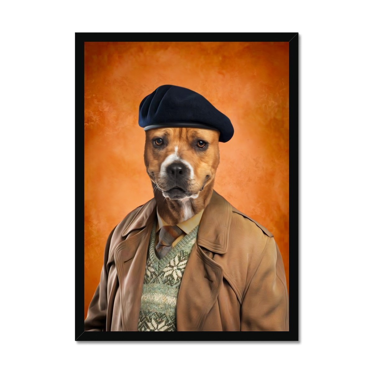 Frank Spencer: Custom Pet Portrait - Paw & Glory - Dog Portraits - Pet Portraits