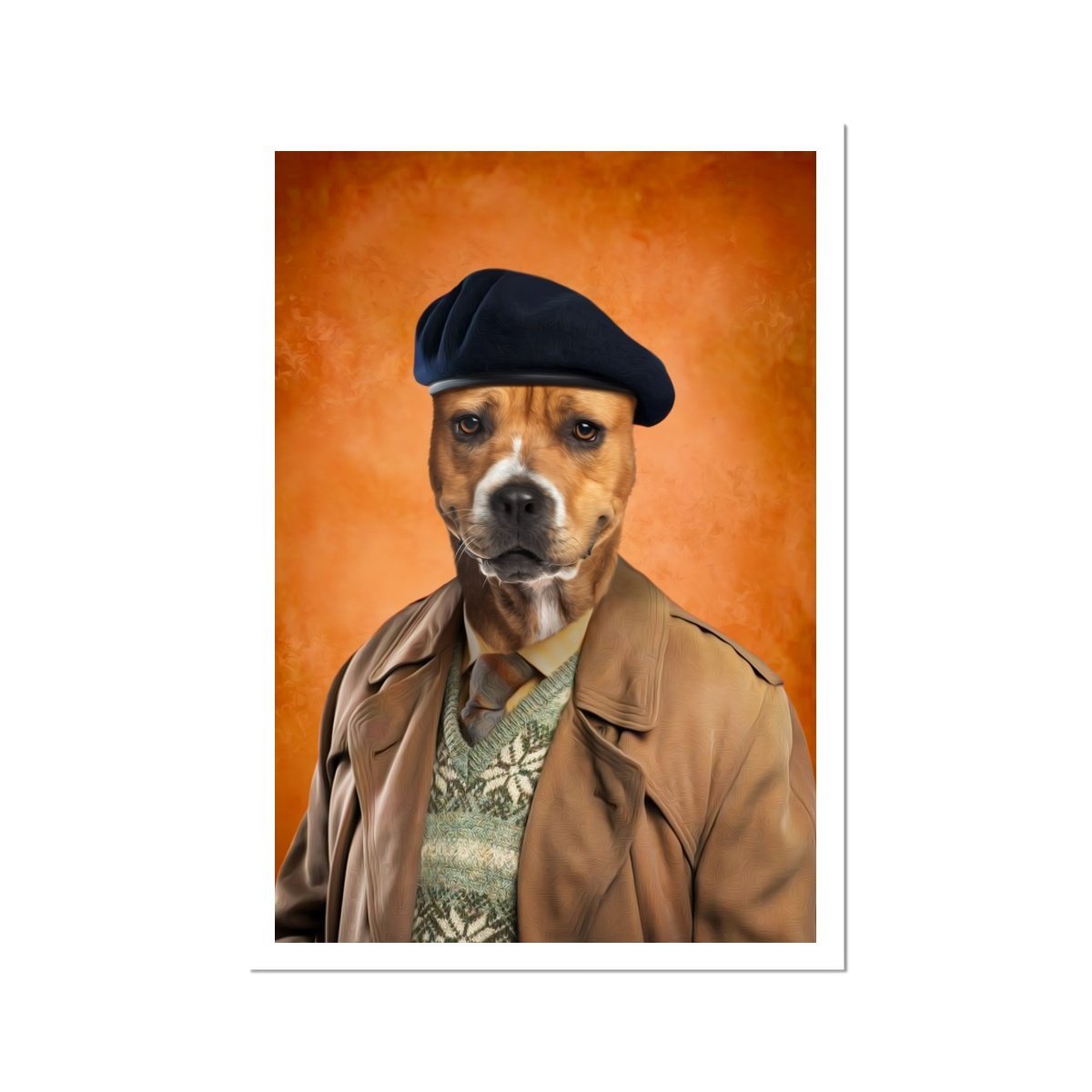 Frank Spencer: Custom Pet Poster - Paw & Glory - Dog Portraits - Pet Portraits