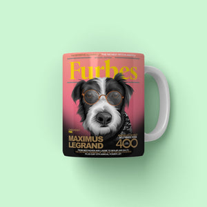 Furbes: Custom Pet Coffee Mug - Paw & Glory - Dog Portraits - Pet Portraits