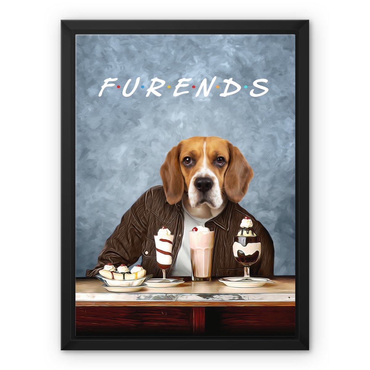 Furends: Custom Pet Canvas - Paw & Glory - Dog Portraits - Pet Portraits