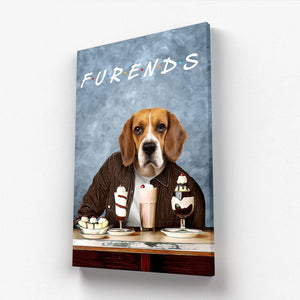 Furends: Custom Pet Canvas - Paw & Glory - Dog Portraits - Pet Portraits