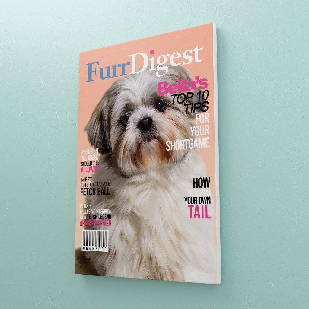 Furr Digest : Custom Pet Canvas - Paw & Glory - Dog Portraits - Pet Portraits