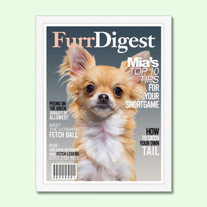 Furr Digest: Custom Pet Portrait - Paw & Glory - Dog Portraits - Pet Portraits