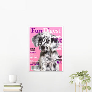 Furr Digest: Custom Pet Portrait - Paw & Glory - Dog Portraits - Pet Portraits