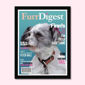 Furr Digest: Custom Pet Portrait - Paw & Glory - Dog Portraits - Pet Portraits