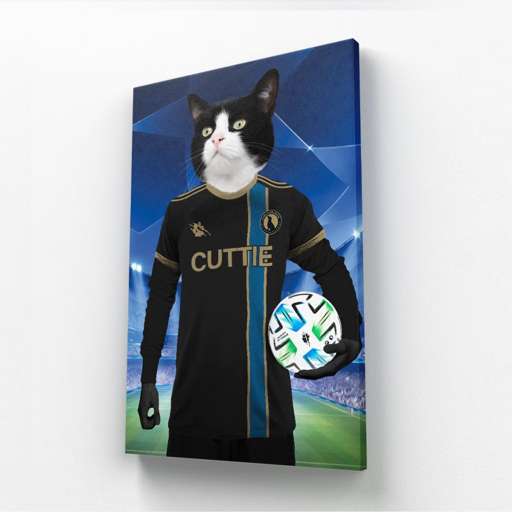 Furrladelphia Union Football Club: Custom Pet Canvas - Paw & Glory - Dog Portraits - Pet Portraits