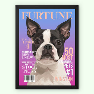 Furtune: Custom Pet Canvas - Paw & Glory - Dog Portraits - Pet Portraits