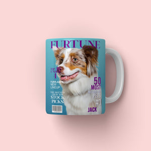 Furtune: Custom Pet Coffee Mug - Paw & Glory - Dog Portraits - Pet Portraits