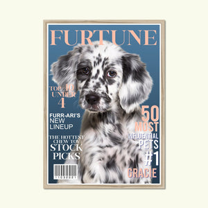 Furtune: Custom Pet Portrait - Paw & Glory - Dog Portraits - Pet Portraits