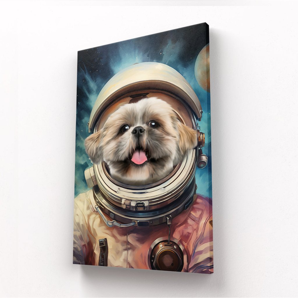 Galactic: Custom Pet Canvas - Paw & Glory - Dog Portraits - Pet Portraits