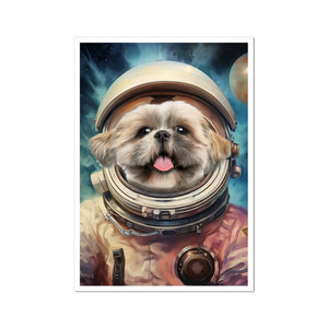 Galactic: Custom Pet Portrait - Paw & Glory - Dog Portraits - Pet Portraits