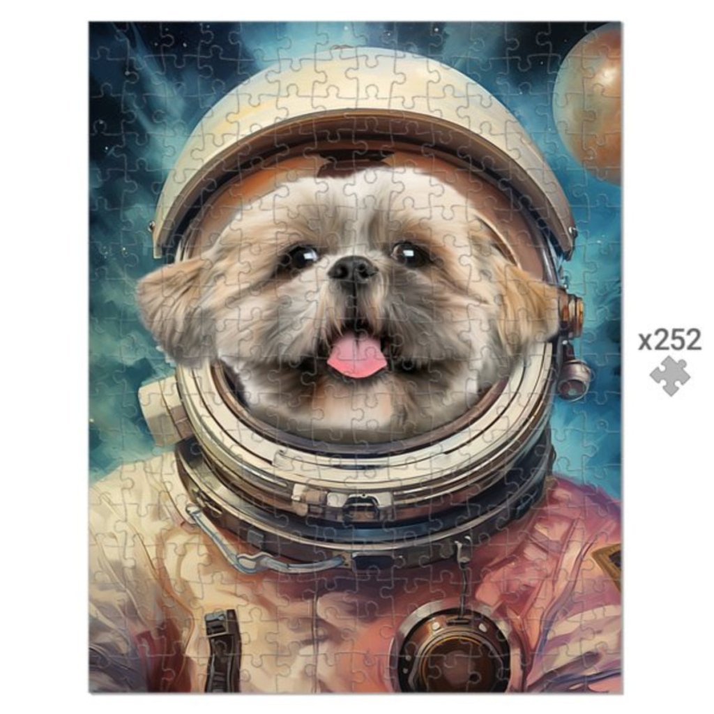 Galactic: Custom Pet Puzzle - Paw & Glory - Dog Portraits - Pet Portraits