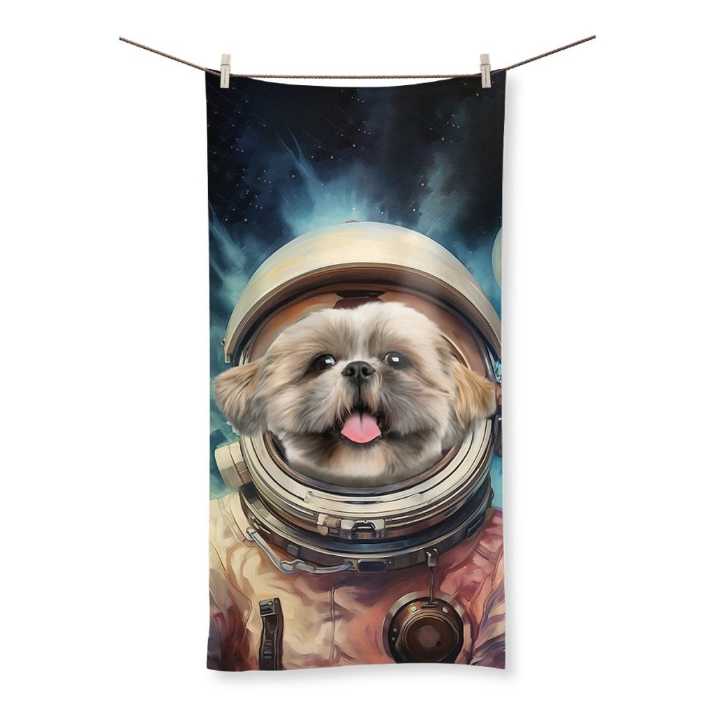 Galactic: Custom Pet Towel - Paw & Glory - Dog Portraits - Pet Portraits