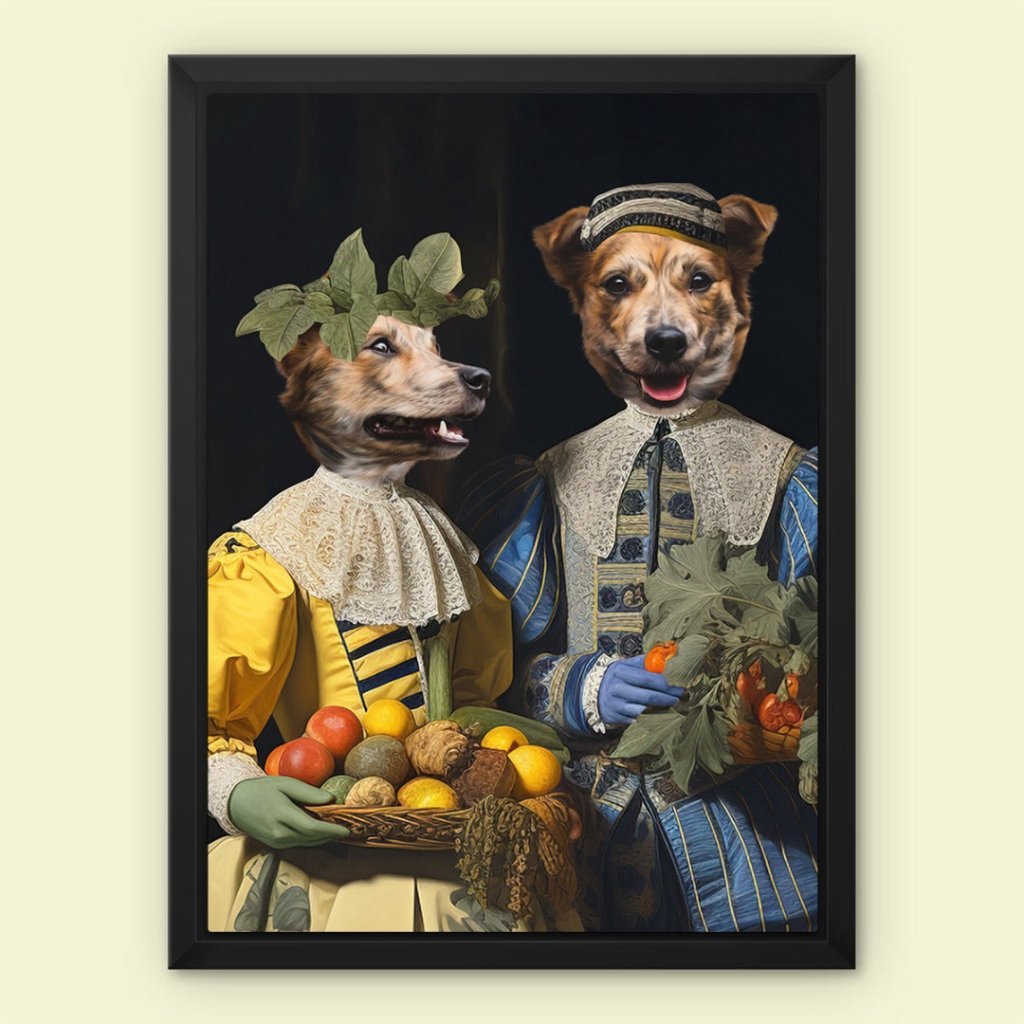Gardeners: Custom Pet Canvas - Paw & Glory - #pet portraits# - #dog portraits# - #pet portraits uk#