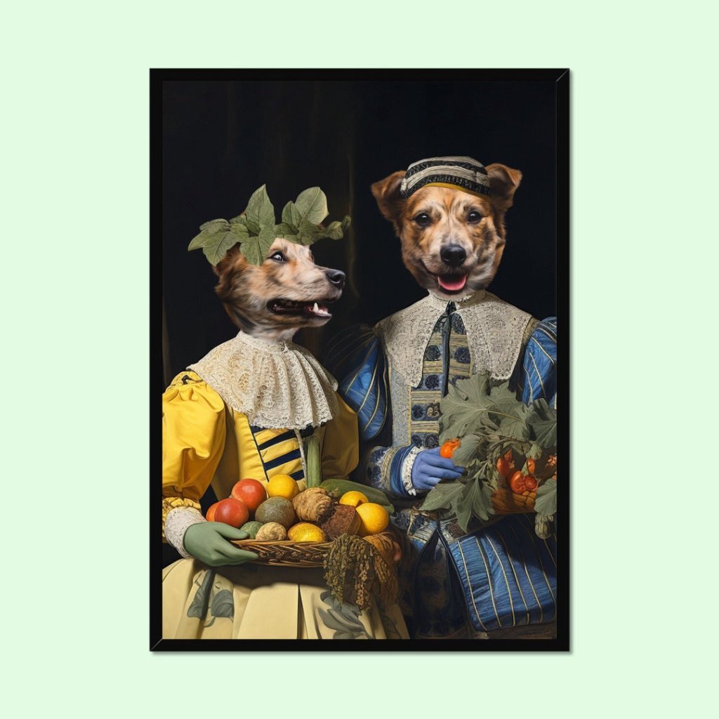 Gardeners: Custom Pet Portrait - Paw & Glory - #pet portraits# - #dog portraits# - #pet portraits uk#