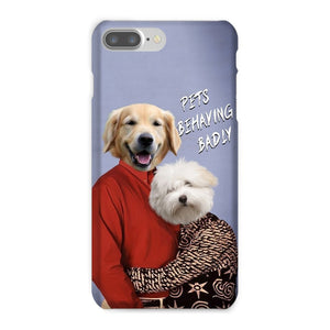 Gary & Dorothy (Men Behaving Badly Inspired): Custom Pet Phone Case - Paw & Glory - Dog Portraits - Pet Portraits