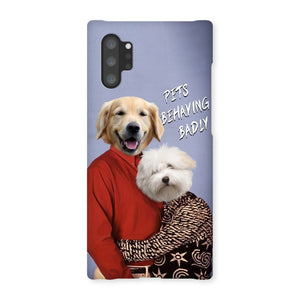 Gary & Dorothy (Men Behaving Badly Inspired): Custom Pet Phone Case - Paw & Glory - Dog Portraits - Pet Portraits