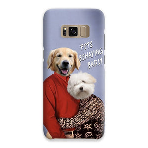 Gary & Dorothy (Men Behaving Badly Inspired): Custom Pet Phone Case - Paw & Glory - Dog Portraits - Pet Portraits