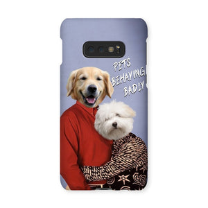 Gary & Dorothy (Men Behaving Badly Inspired): Custom Pet Phone Case - Paw & Glory - Dog Portraits - Pet Portraits