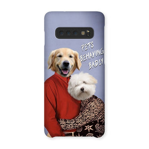 Gary & Dorothy (Men Behaving Badly Inspired): Custom Pet Phone Case - Paw & Glory - Dog Portraits - Pet Portraits