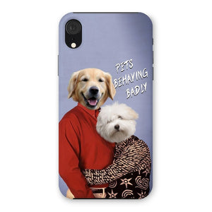 Gary & Dorothy (Men Behaving Badly Inspired): Custom Pet Phone Case - Paw & Glory - Dog Portraits - Pet Portraits