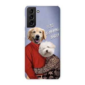 Gary & Dorothy (Men Behaving Badly Inspired): Custom Pet Phone Case - Paw & Glory - Dog Portraits - Pet Portraits