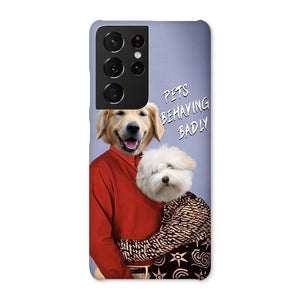 Gary & Dorothy (Men Behaving Badly Inspired): Custom Pet Phone Case - Paw & Glory - Dog Portraits - Pet Portraits