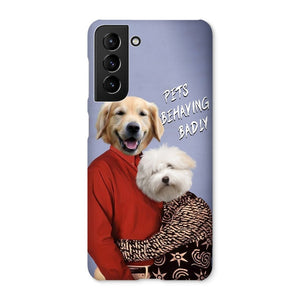 Gary & Dorothy (Men Behaving Badly Inspired): Custom Pet Phone Case - Paw & Glory - Dog Portraits - Pet Portraits