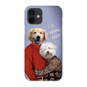 Gary & Dorothy (Men Behaving Badly Inspired): Custom Pet Phone Case - Paw & Glory - Dog Portraits - Pet Portraits