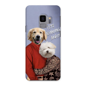 Gary & Dorothy (Men Behaving Badly Inspired): Custom Pet Phone Case - Paw & Glory - Dog Portraits - Pet Portraits