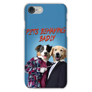 Gary & Tony (Men Behaving Badly Inspired): Custom Pet Phone Case - Paw & Glory - Dog Portraits - Pet Portraits