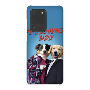 Gary & Tony (Men Behaving Badly Inspired): Custom Pet Phone Case - Paw & Glory - Dog Portraits - Pet Portraits